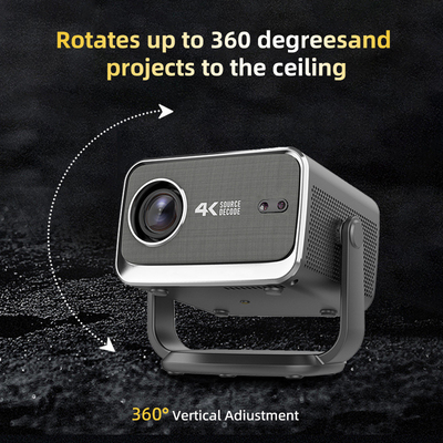 FLYIN P20 प्रो 4K 350Lms 1080P फुल एचडी प्रोजेक्टर ऑटो फोकस लेंस एलसीडी लैंप एंड्रॉयड 13 एयरप्ले पोर्टेबल होम थिएटर उपयोग