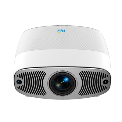 फ्लाई Q7 1080p हाई डेफिनिशन होम एंटरटेनमेंट थिएटर प्रोजेक्टर एलसीडी डुअल स्पीकर ब्लूटूथ 100 इंच स्क्रीन डुअल बैंड वाईफाई