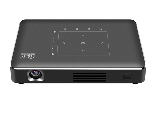 फ्लाईन P10-II गर्म बिक्री कस्टम लोगो मिनी 3D 4K 150 लुमेन DLP 9000mAh एंड्रॉयड 9.0 प्रोजेक्टर