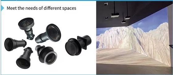 5500 लुमेन डीएलपी लेज़र प्रोजेक्टर 4K 3D