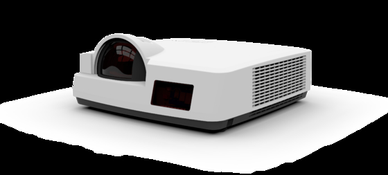 3LCD शॉर्ट फोकस फिशये लेंस चर्च वीडियो प्रोजेक्टर 4500 Lumens