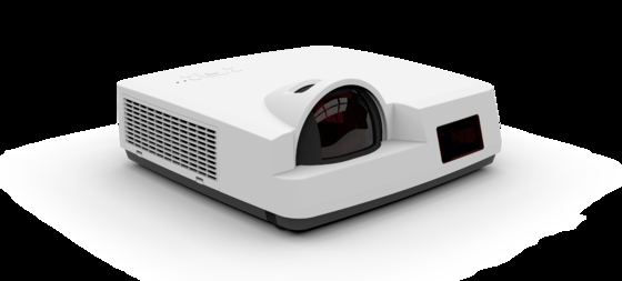 3LCD शॉर्ट फोकस फिशये लेंस चर्च वीडियो प्रोजेक्टर 4500 Lumens