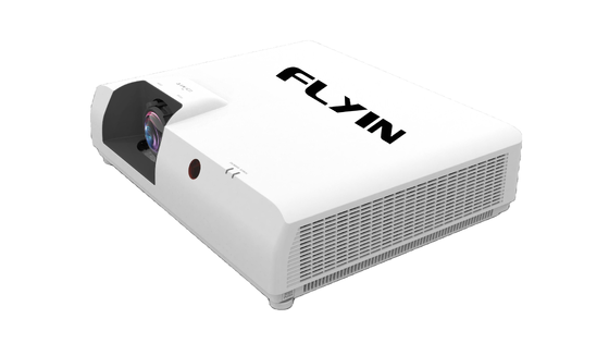 Flyin-CS7 4K 7000 लुमेन 3LCD लेजर प्रोजेक्टर 0.5 शॉर्ट थ्रो लेंस 5000000:1 बड़े स्थान के लिए कंट्रास्ट