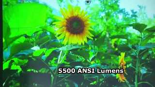 3LCD लेजर नेटिव 4K 3840X2160 रेजोल्यूशन शॉर्ट थ्रो प्रोजेक्टर